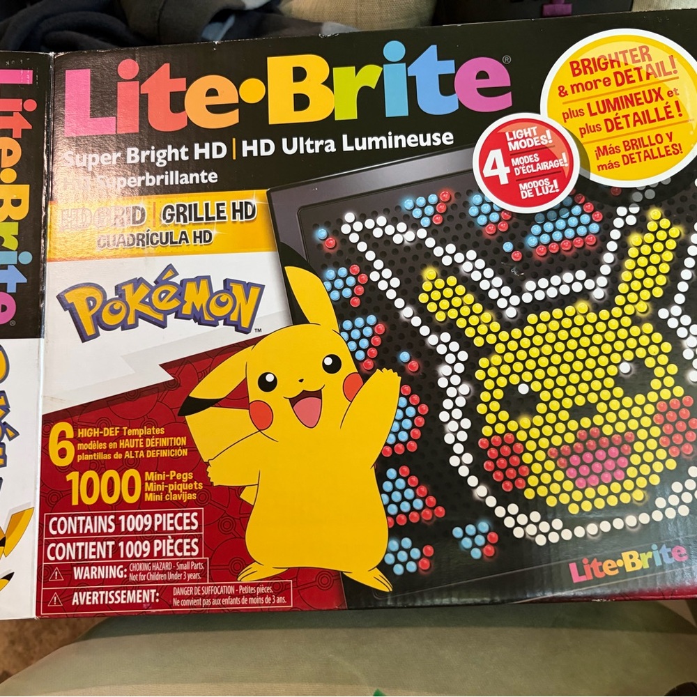 Never used lite brite Pokémon